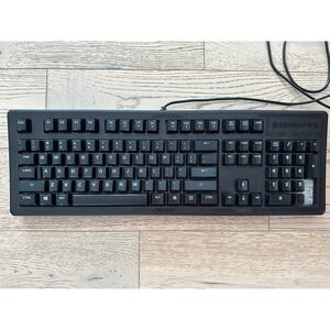 SteelSeries Apex 100 Wired Gaming Keyboard Black Blue LED Backlight 64435